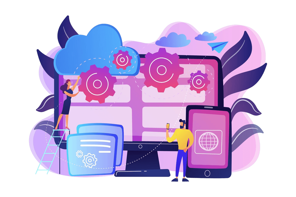 Ilustração tecnológica